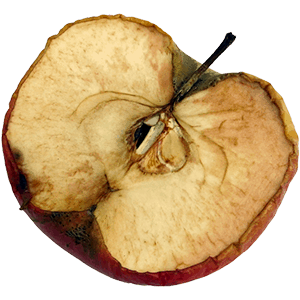 תפוח חצוי מחומצן