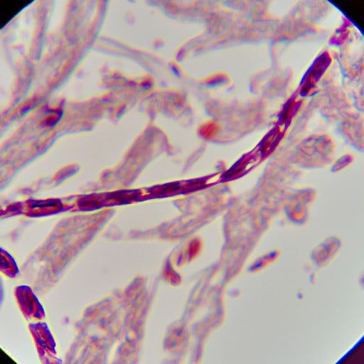 מבט מיקרוסקופי של כלי דם בריא וכלי שנפגע מרמות סוכר גבוהות בדם.